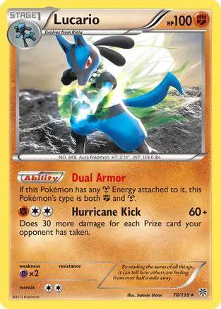 Lucario 078/135 - Plasma Storm Holofoil
