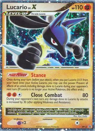 Lucario LV.X DP12/56 - Diamond and Pearl Promos Holofoil