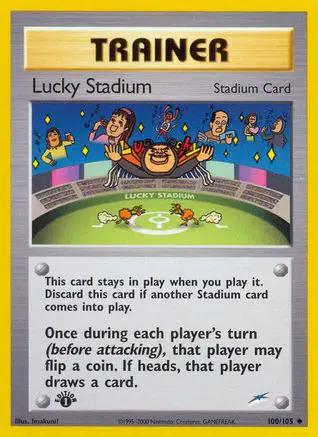 Lucky Stadium 100/105 - Neo Destiny 1st Edition