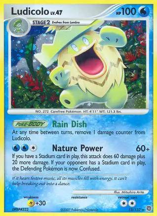 Ludicolo 013/132 - Secret Wonders Reverse Holofoil