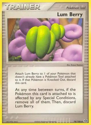 Lum Berry 078 - Emerald - Reverse Holofoil
