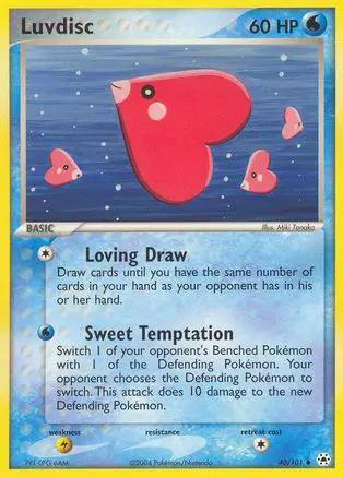 Luvdisc 040/101 - Hidden Legends Reverse Holofoil