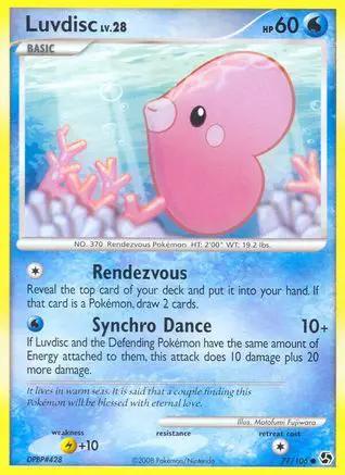 Luvdisc 077/106 - Great Encounters Reverse Holofoil