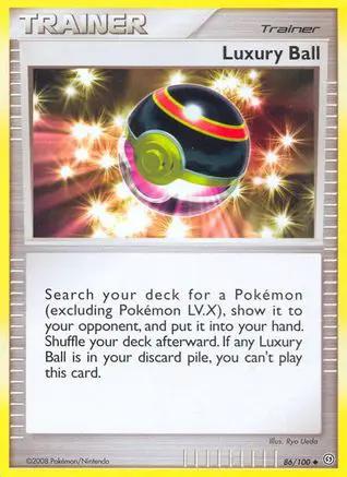 Luxury Ball 086/100 - Stormfront Reverse Holofoil