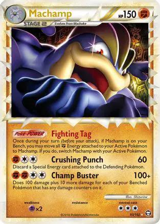 Machamp (Prime) 095/102 - Triumphant Holofoil