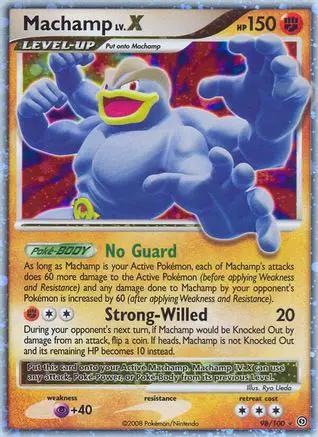 Machamp LV.X 098/100 - Stormfront Holofoil