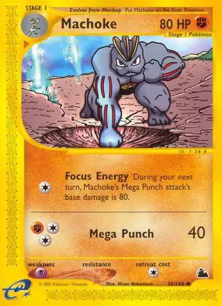 Machoke 038/144 - Skyridge Reverse Holofoil
