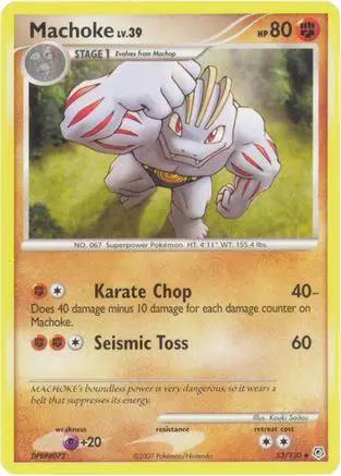 Machoke 053/130 - Diamond and Pearl