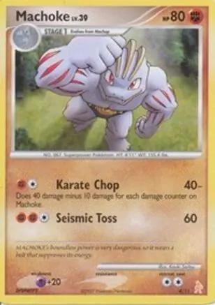 Machoke 004 - DP Trainer Kit Manaphy & Lucario