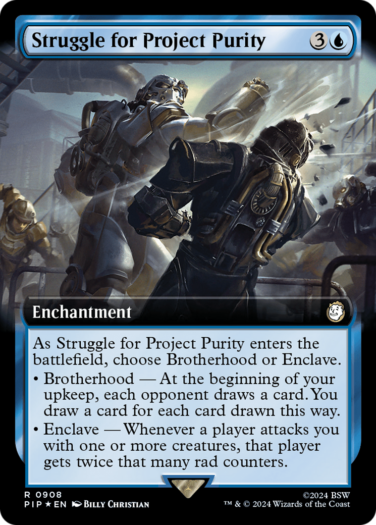Struggle for Project Purity (PIP-908) - Fallout: (Extended Art) Foil