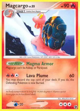 Magcargo 045/106 - Great Encounters Reverse Holofoil