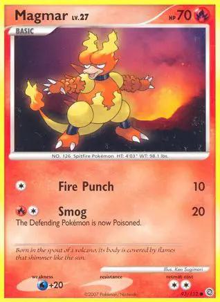 Magmar 093/132 - Secret Wonders Reverse Holofoil