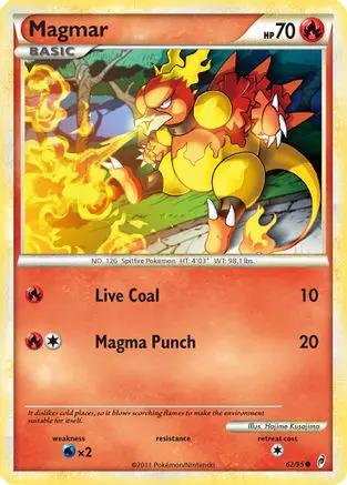 Magmar 062/95 - Call of Legends Reverse Holofoil