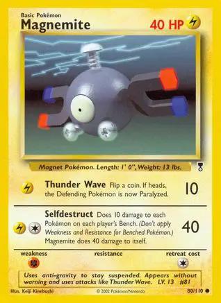 Magnemite 080/110 - Legendary Collection Reverse Holofoil