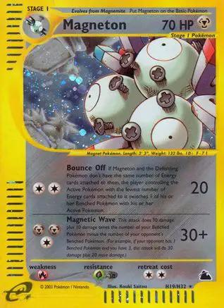 Magneton H19/144 - Skyridge Holofoil