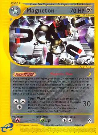 Magneton 022/147 - Aquapolis Reverse Holofoil