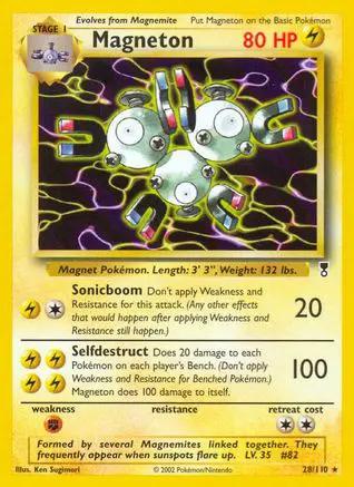 Magneton 028/110 - Legendary Collection Reverse Holofoil