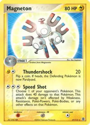 Magneton 027/112 - FireRed & LeafGreen Reverse Holofoil