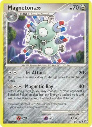 Magneton 054/130 - Diamond and Pearl Reverse Holofoil