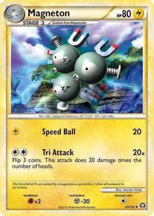 Magneton 043/102 - Triumphant Reverse Holofoil