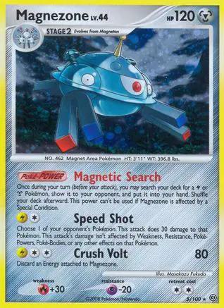 Magnezone 005/100 - Stormfront Reverse Holofoil