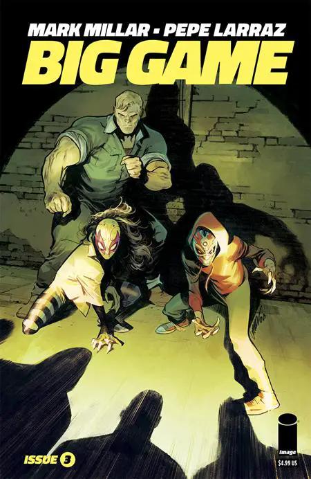 Big Game #3 (Of 5) A Pepe Larraz Mark Millar (09/20/2023) Image