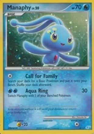 Manaphy 004/12 - DP Trainer Kit Manaphy & Lucario Holofoil