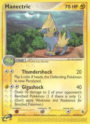 Manectric 039/109 - Ruby and Sapphire