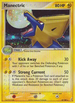 Manectric 008/100 - Crystal Guardians Holofoil