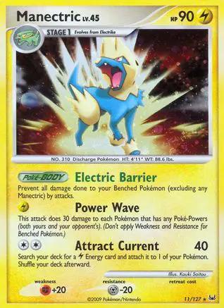 Manectric 011/127 - Platinum Holofoil