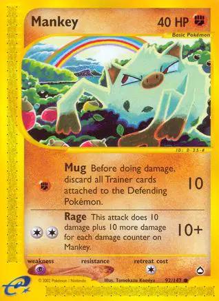Mankey 092/147 - Aquapolis