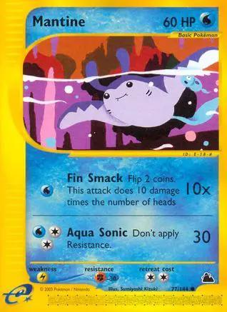 Mantine 077/144 - Skyridge Reverse Holofoil