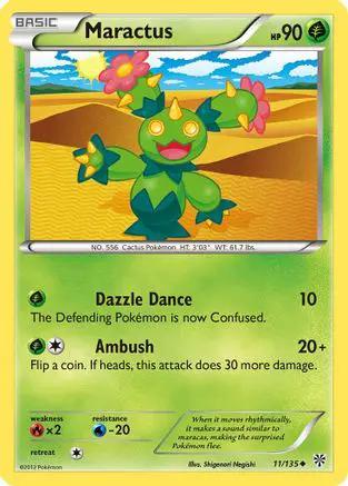 Maractus 011/135 - Plasma Storm Reverse Holofoil