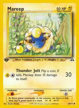 Mareep 058/75 - Neo Discovery 1st Edition