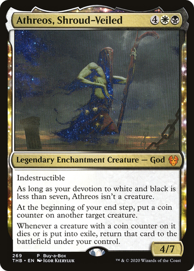 Athreos, Shroud-Veiled (BABP-269) - Theros Beyond Death: (enchantment)