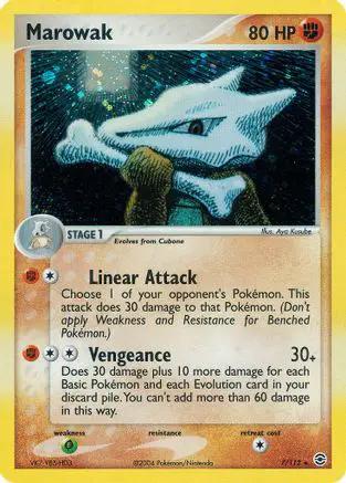 Marowak 007/112 - FireRed & LeafGreen Reverse Holofoil