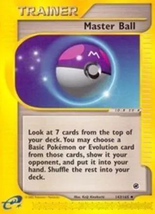 Master Ball 143/165 - Expedition
