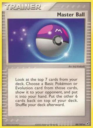 Master Ball 088/107 - Deoxys Reverse Holofoil