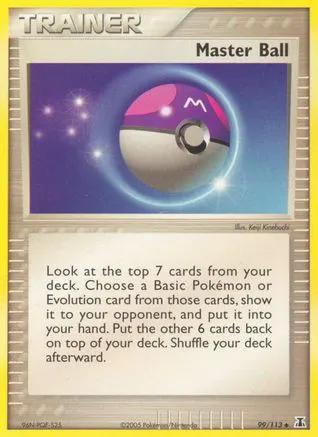 Master Ball 099/113 - Delta Species Reverse Holofoil