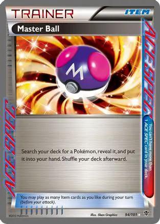 Master Ball 094/101 - Plasma Blast Holofoil