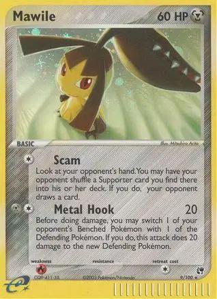 Mawile 009/100 - Sandstorm Reverse Holofoil