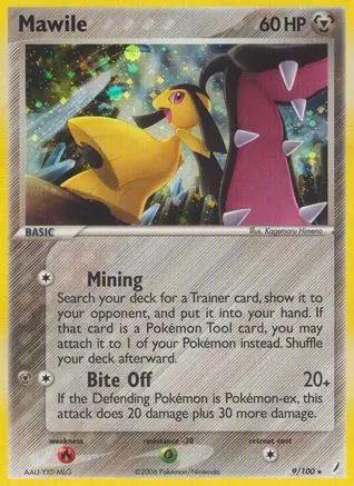 Mawile 009/100 - Crystal Guardians Reverse Holofoil