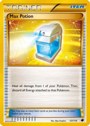 Max Potion (Secret Rare) 121/116 - Plasma Freeze Holofoil