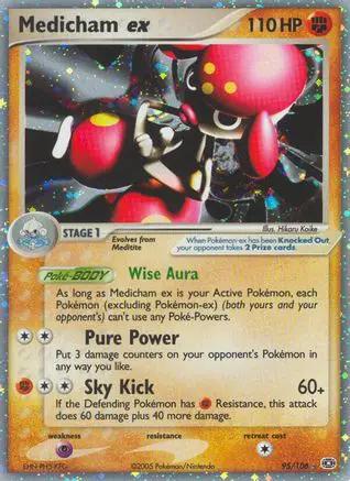 Medicham ex 095/106 - Emerald Holofoil
