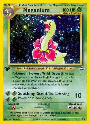 Meganium 011/111 - Neo Genesis