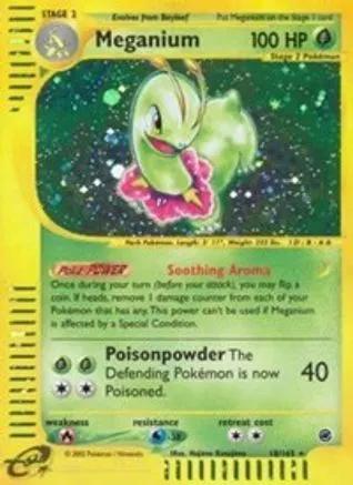 Meganium 018/165 - Expedition Reverse Holofoil