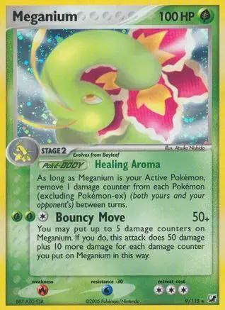 Meganium 009/115 - Unseen Forces Holofoil