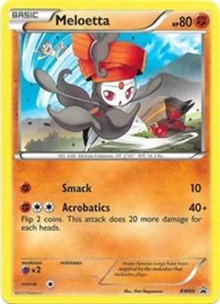 Meloetta BW69/101 - Black and White Promos