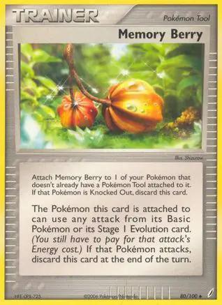 Memory Berry 080/100 - Crystal Guardians Reverse Holofoil