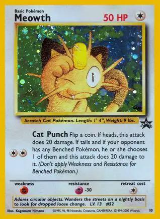 Meowth 010/53 - WoTC Promo Holofoil